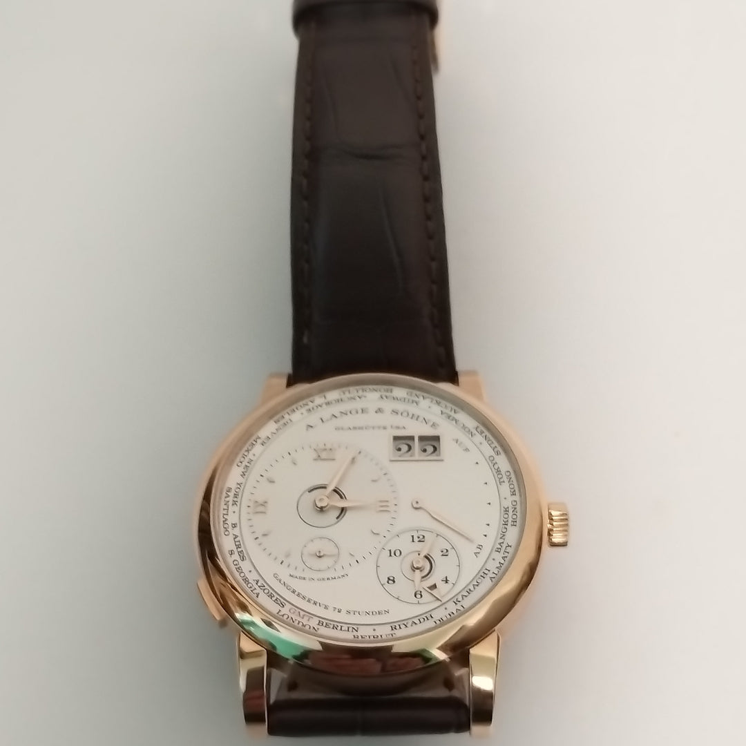 RELOJ CABALLERO A. LANGE Y SOHNE CUERDA (SEMINUEVO)
