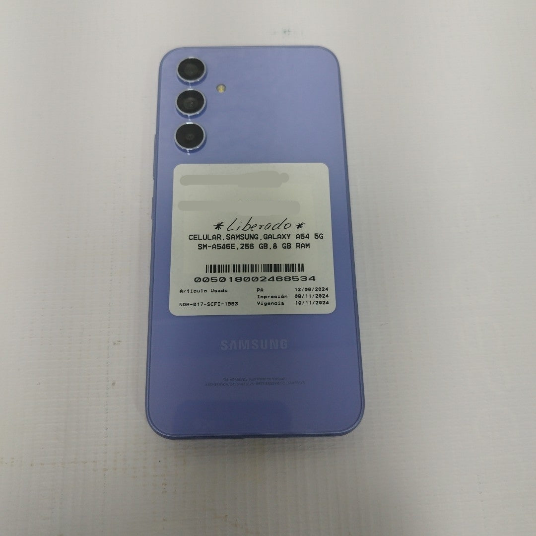 CELULAR SAMSUNG GALAXY A54 5G SM-A546E (SEMINUEVO)
