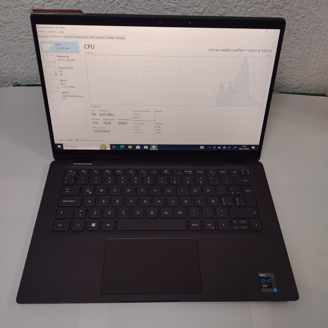 LAPTOP DELL LATITUDE 7420 (2022) 256 GB SSD 16 GB RAM (SEMINUEVO)