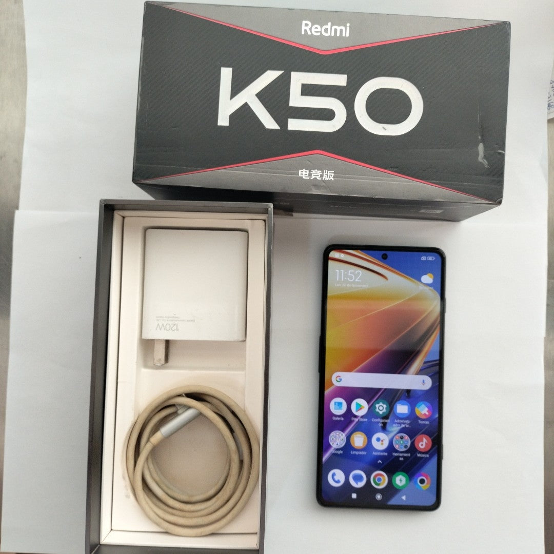 CELULAR XIAOMI POCO F4 GT 21121210G 256 GB 12 GB RAM (SEMINUEVO)