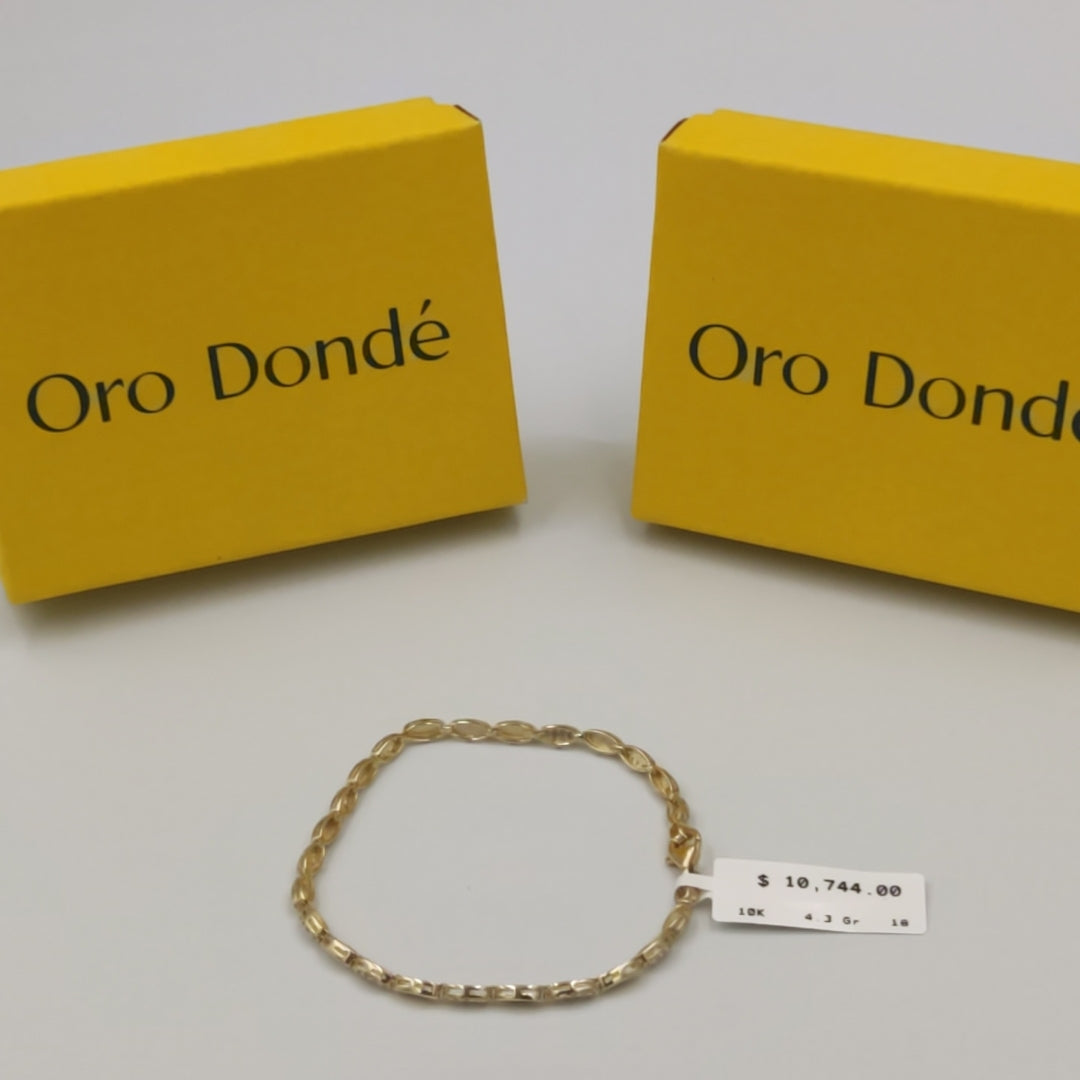 PULSERAS DAMA ORO 10K 4.3 (NUEVO)