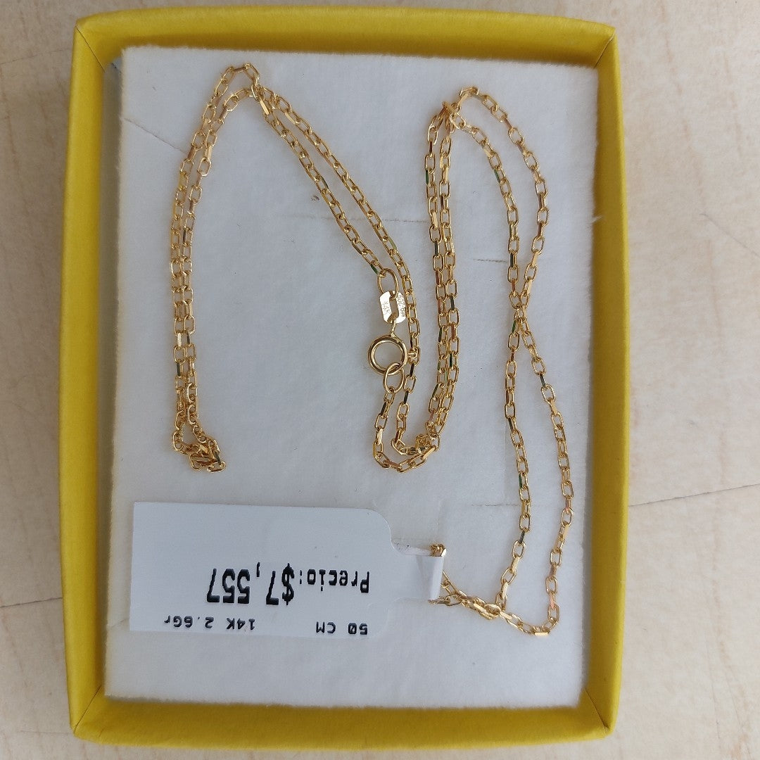 CADENAS ESPECIAL ORO 14K 2.6 (NUEVO)
