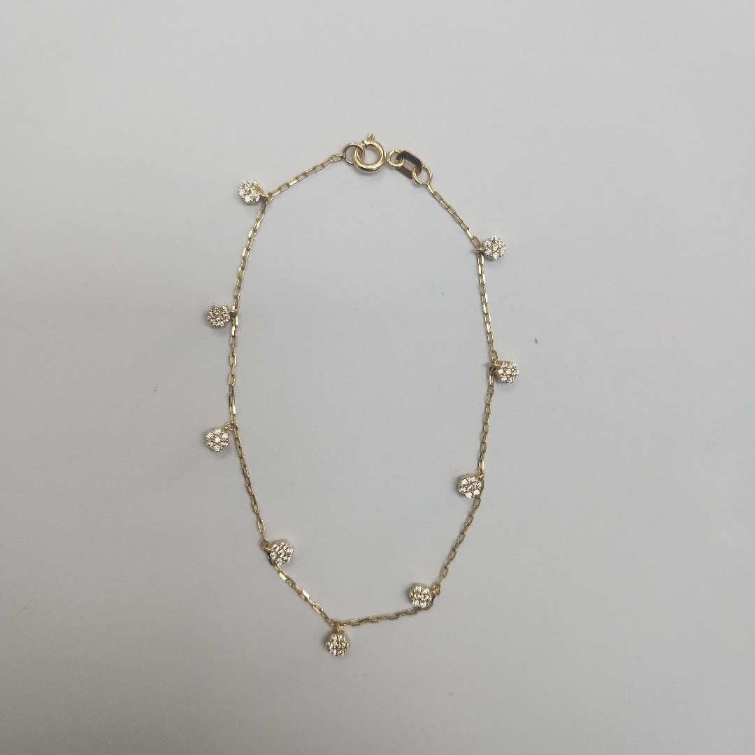 PULSERAS DAMA ORO 14K 2.1 (NUEVO)