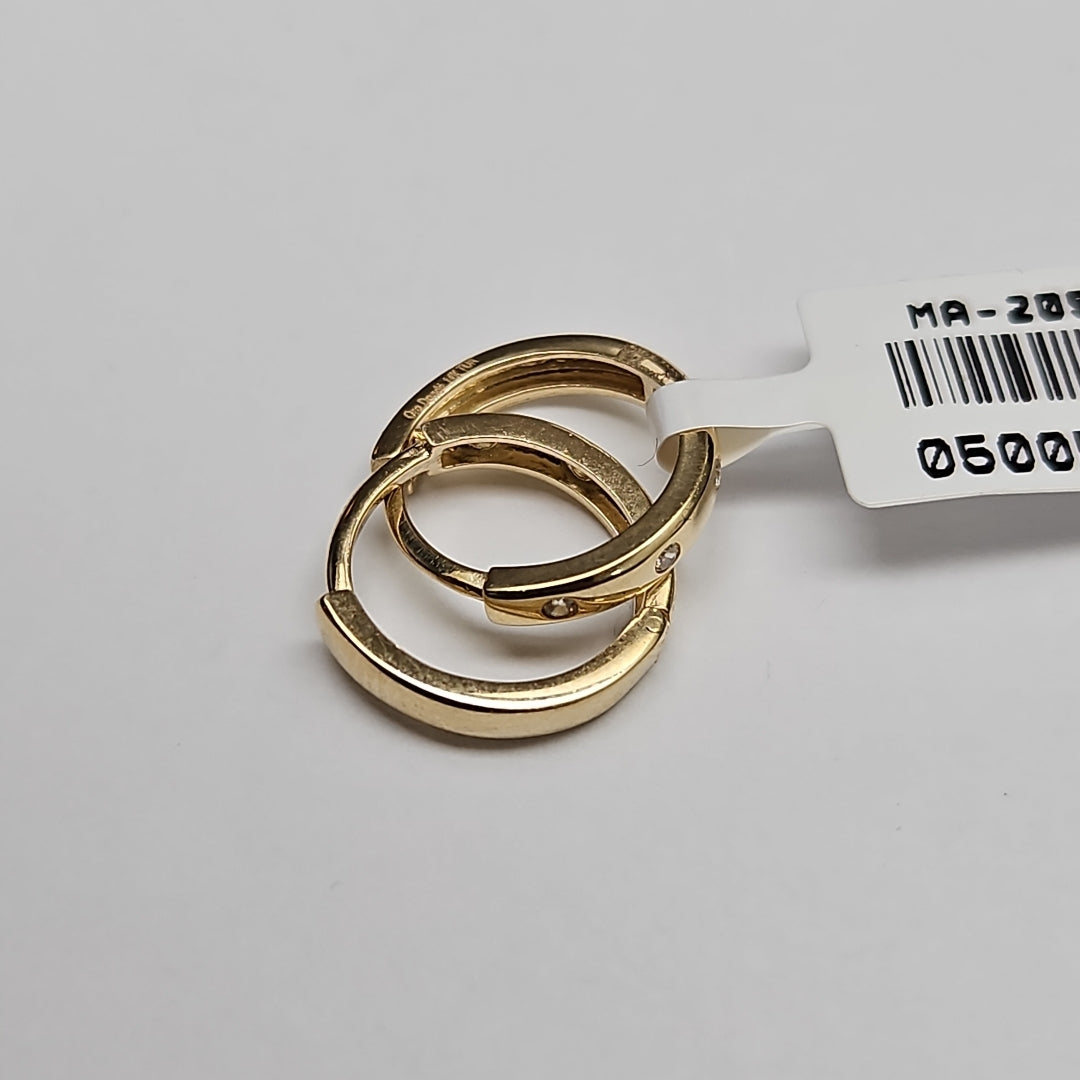 HUGGIES ORO 14K 1.5 (NUEVO)