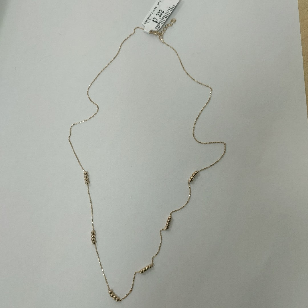 GARGANTILLAS ORO 14K 2.2 (NUEVO)