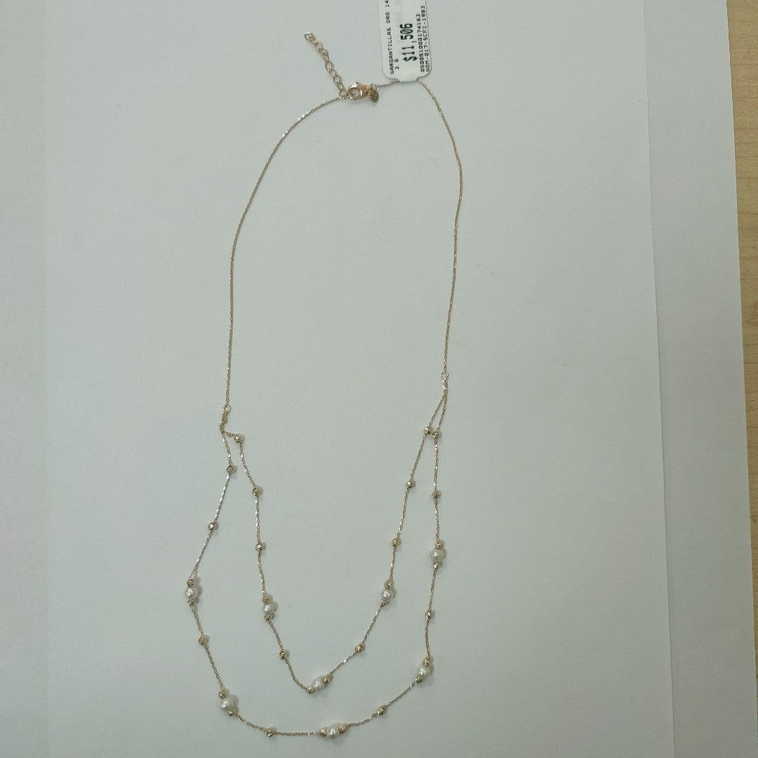 GARGANTILLAS ORO 14K 3.5 (NUEVO)