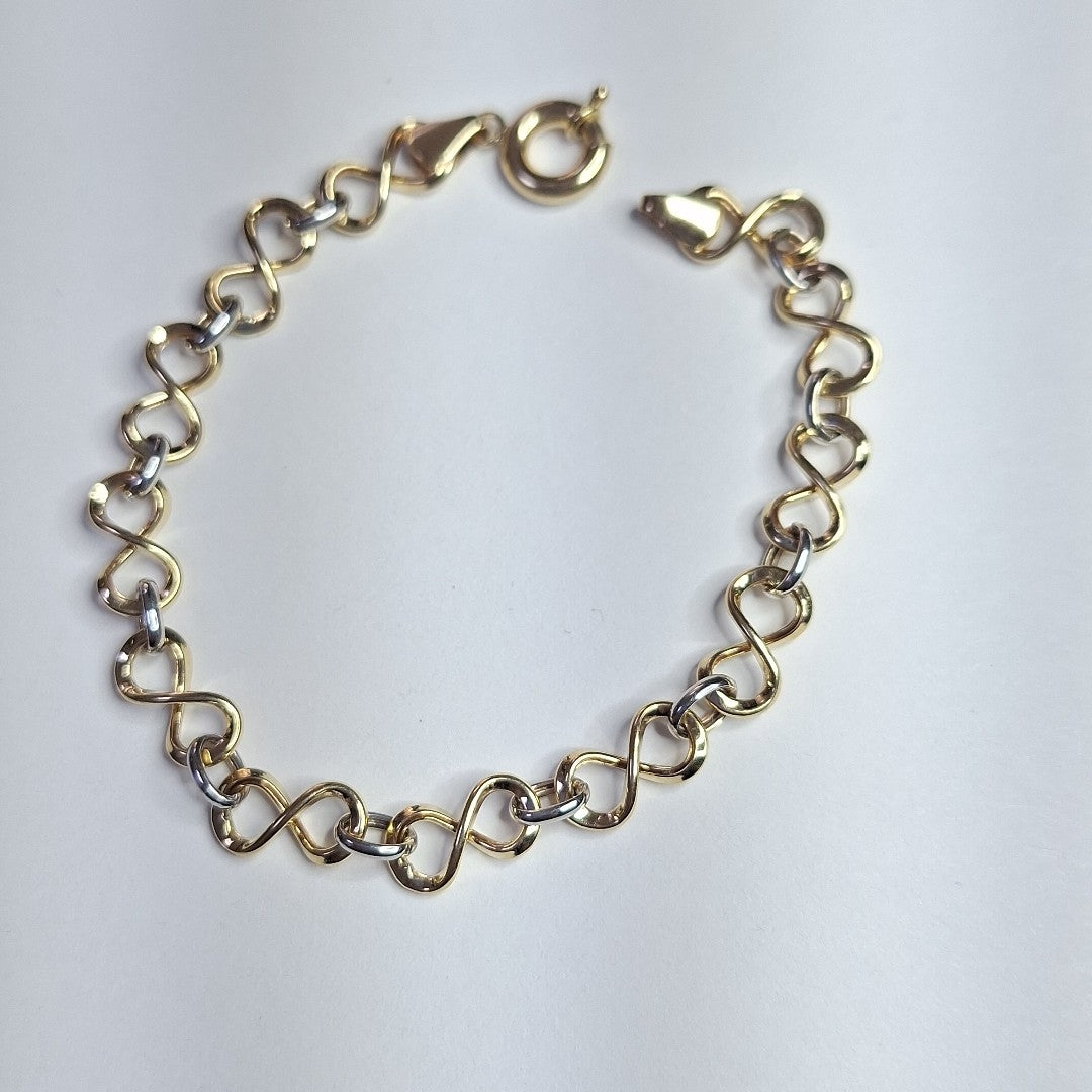 PULSERAS DAMA ORO 14K 4.3 (NUEVO)