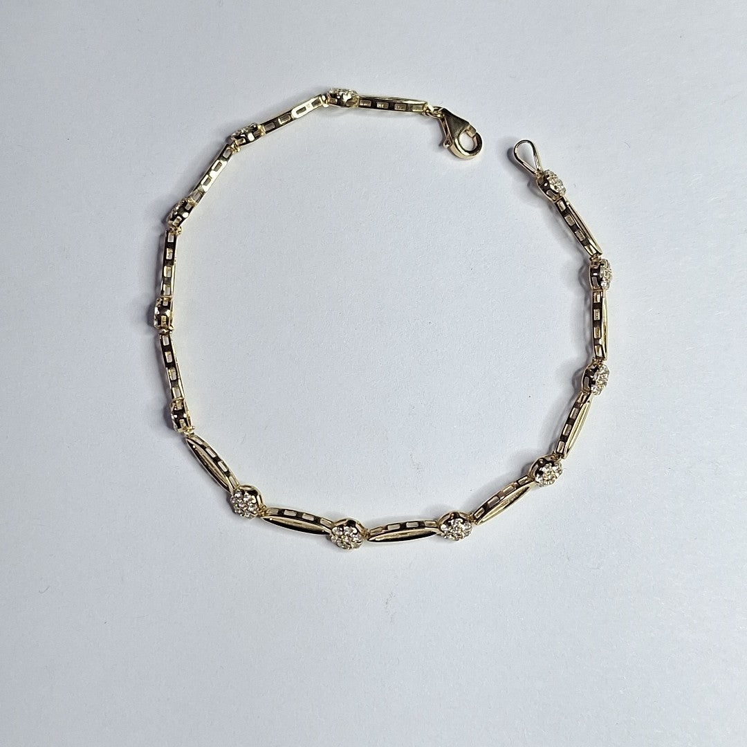 PULSERAS DAMA ORO 14K 4.2 (NUEVO)