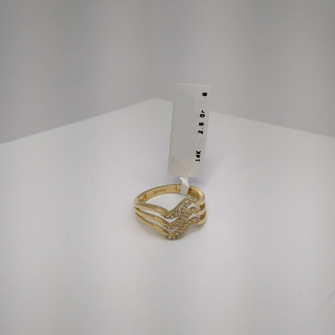 ANILLOS DAMA ORO 14K 2.5 (NUEVO)