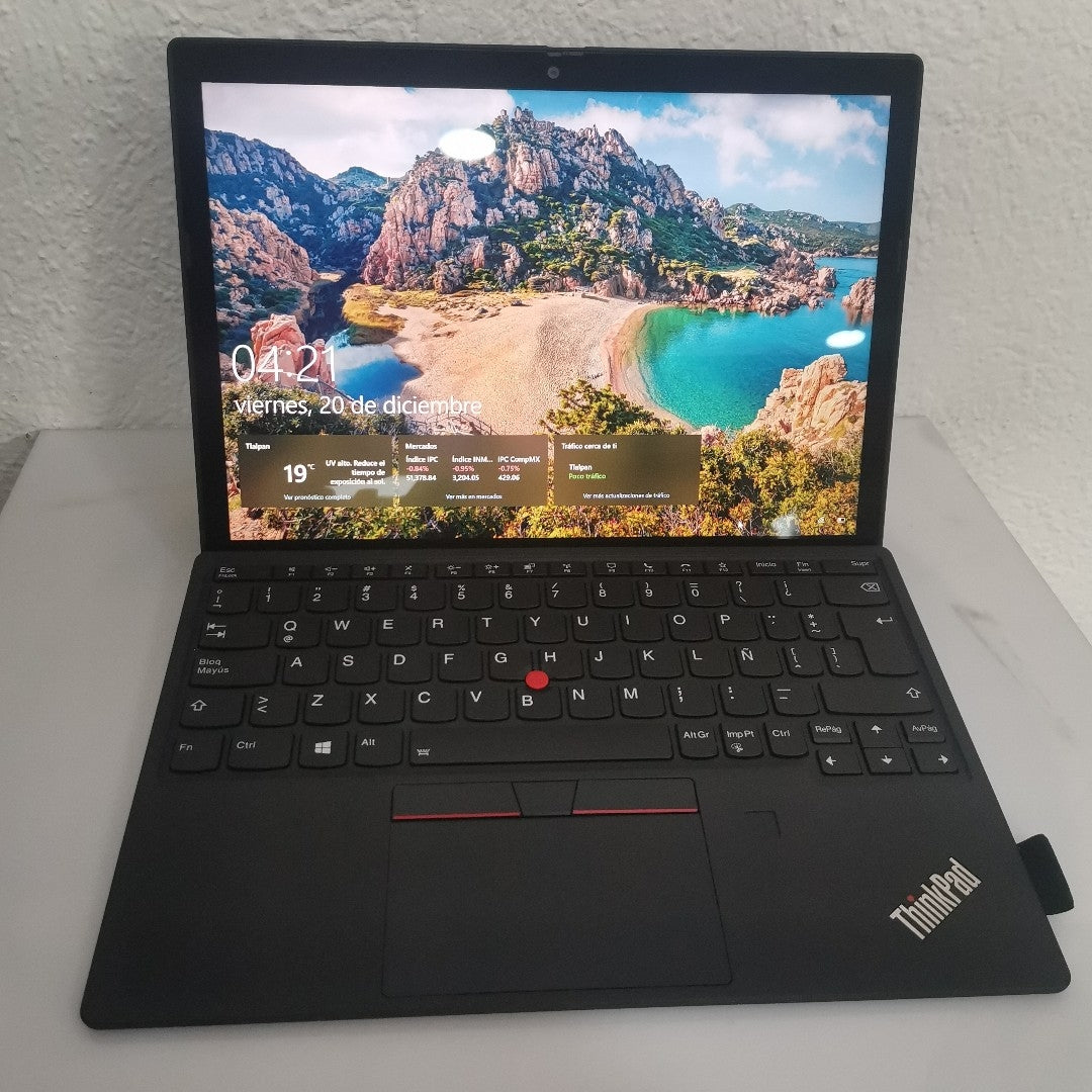 LAPTOP LENOVO THINKPAD X12 DETACHABLE (2 EN 1) (2022) 256 GB 16 GB RAM (SEMINUEVO)