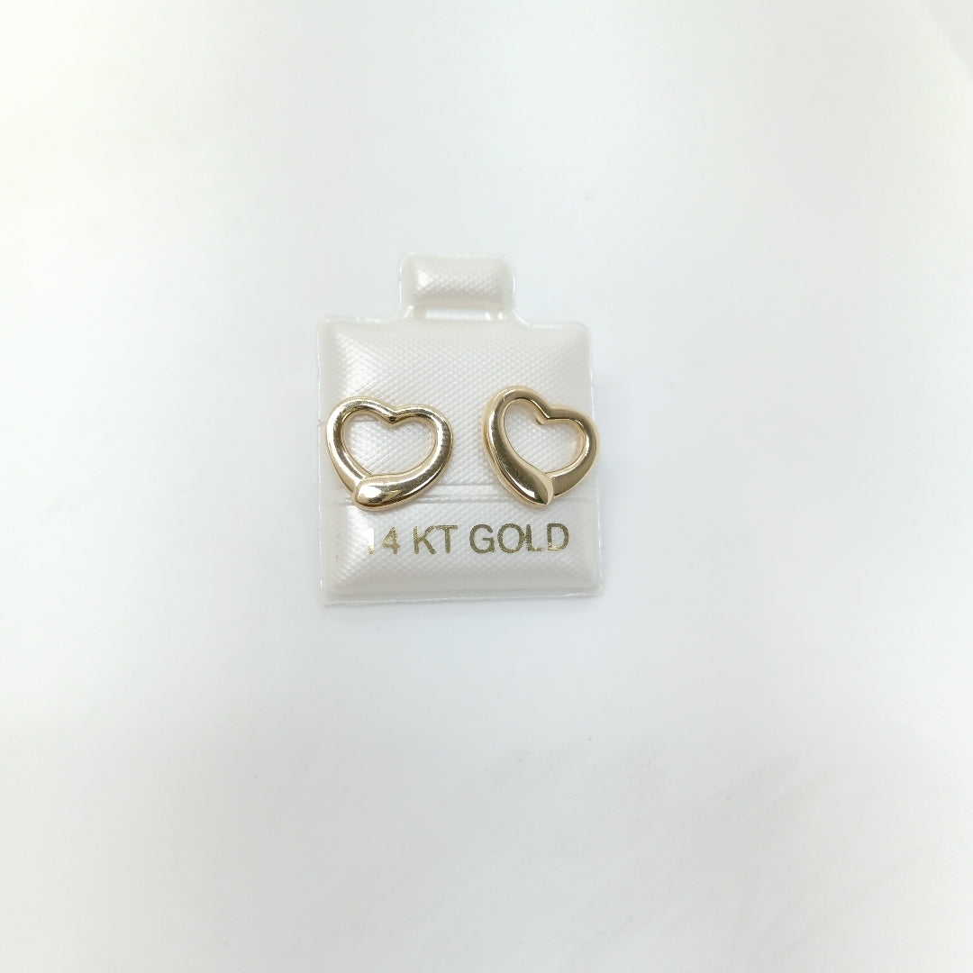 BROQUELES ORO 14K 1.4 (NUEVO)