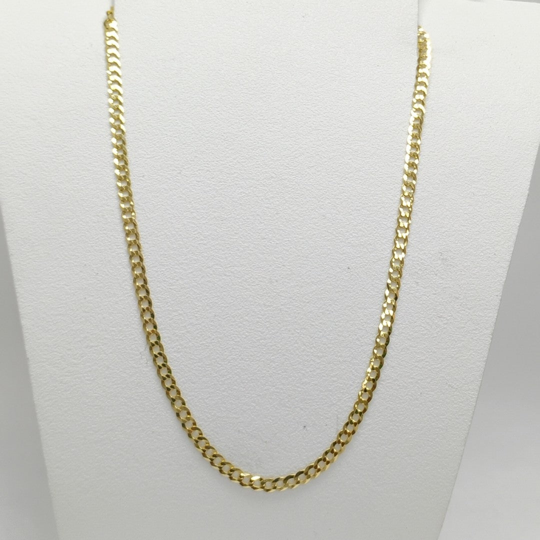 CADENAS BARBADA AMARILLA ORO 14K 7 (NUEVO)