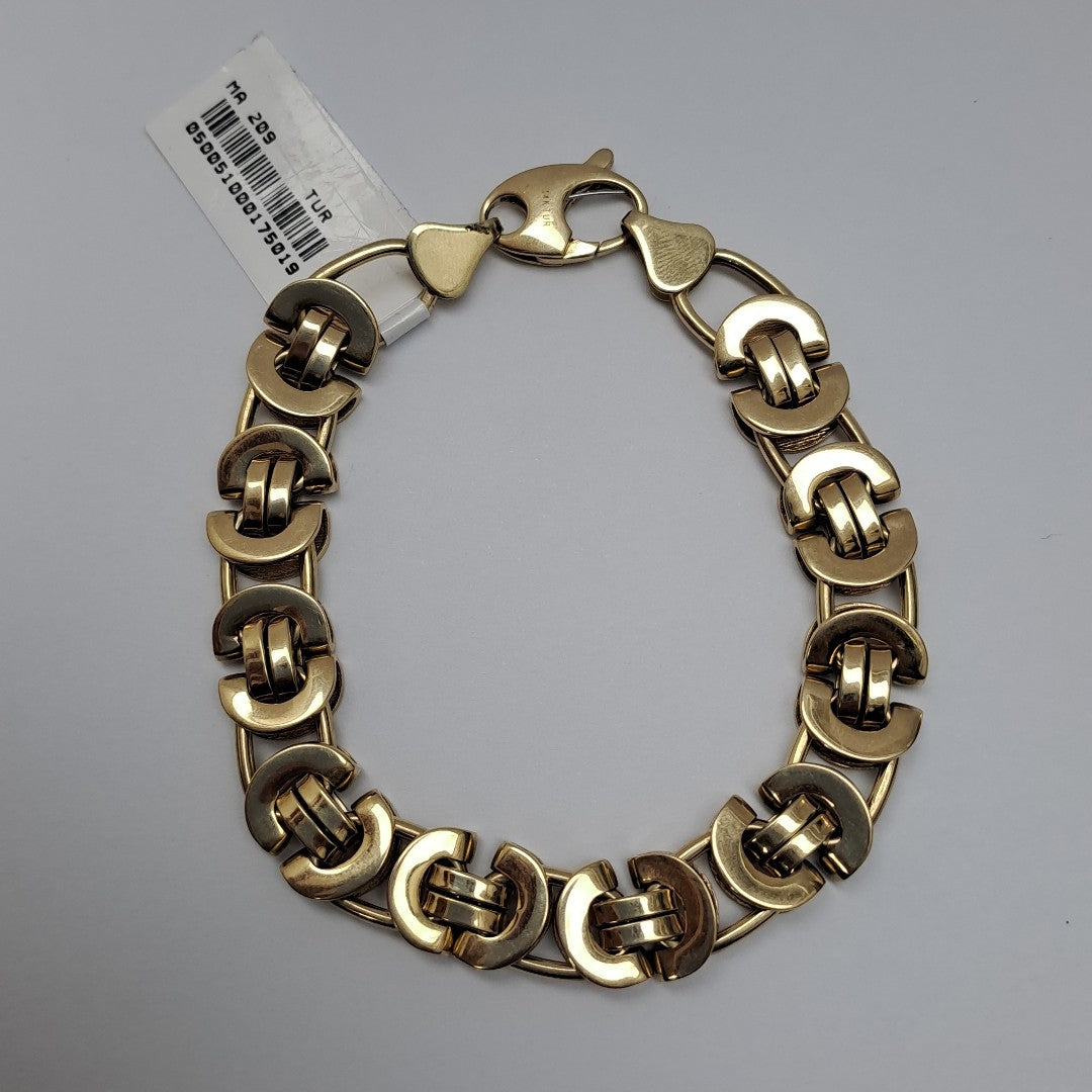 PULSERAS DAMA ORO 14K 16.2 (NUEVO)