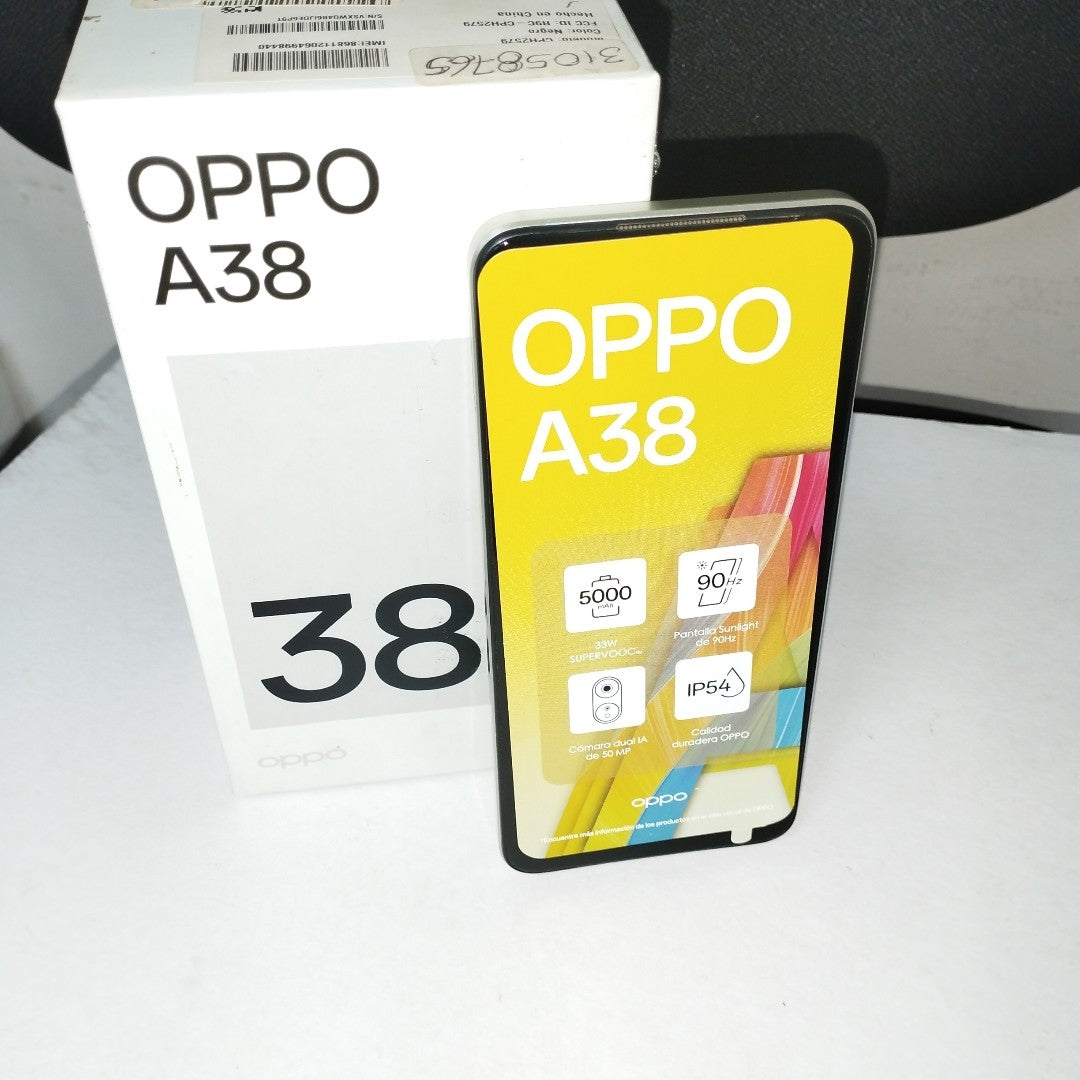 CELULAR OPPO A38 CPH2579 (2023) 128 GB 4 GB RAM (SEMINUEVO)