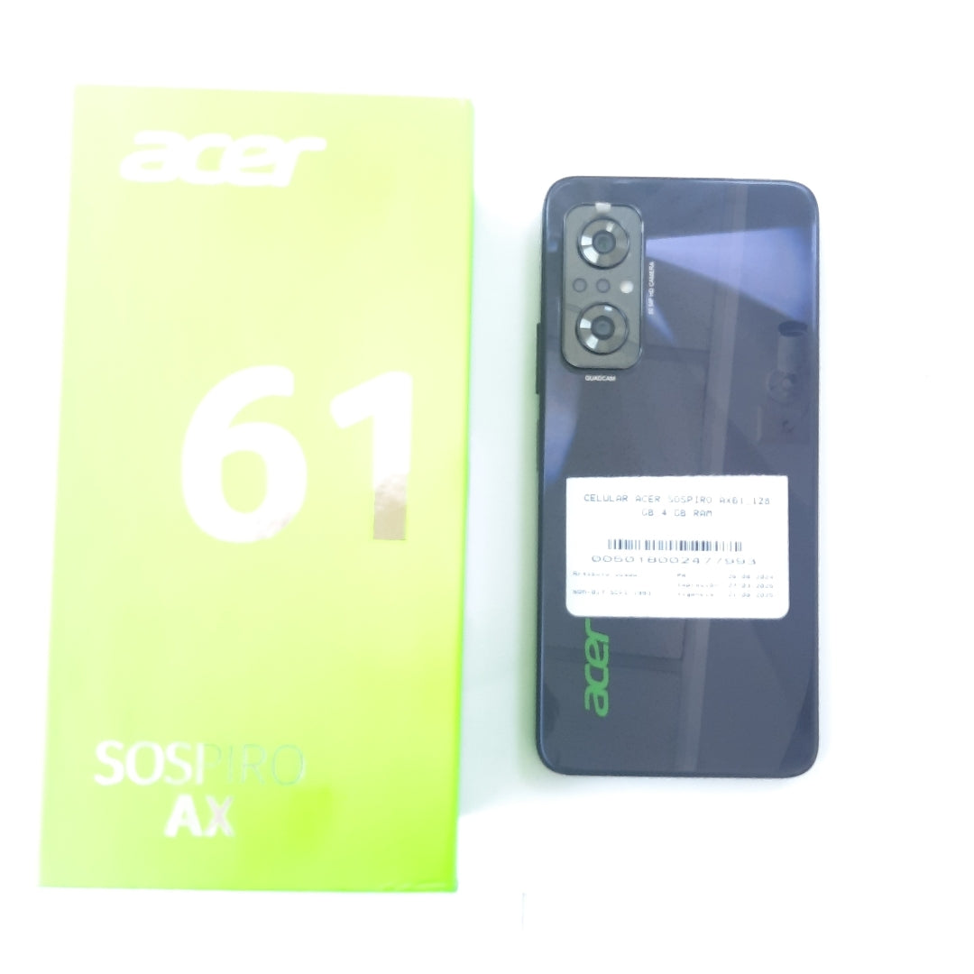 CELULAR ACER SOSPIRO AX61 (SEMINUEVO)