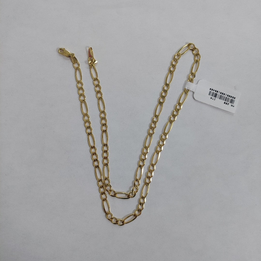 CADENAS CARTIER 3*1 AMARILLA ORO 10K 9.7 (NUEVO)