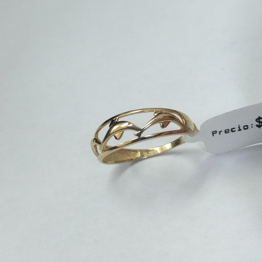10320ANI16680A402 FRD24 ANILLOS DAMA ORO 10K 1.3GRS (NUEVO)