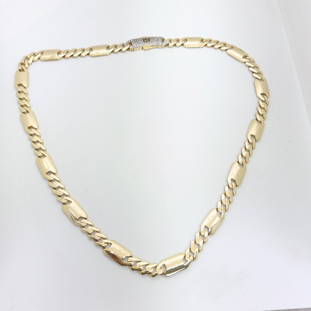 CADENA MONACO ORO 10K 20.5 (NUEVO)