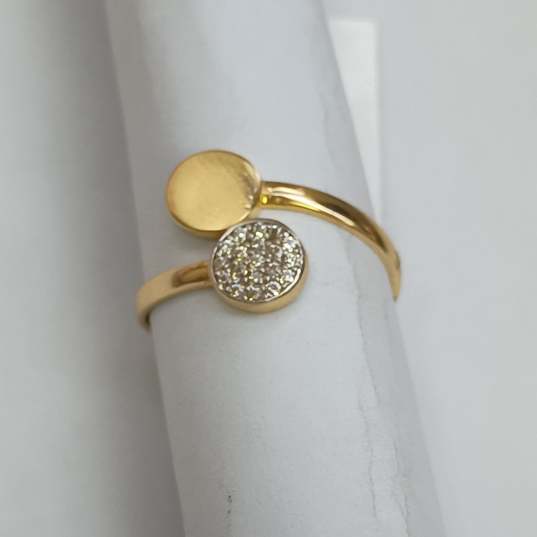 ANILLOS DAMA ORO 14K 1.5 (NUEVO)