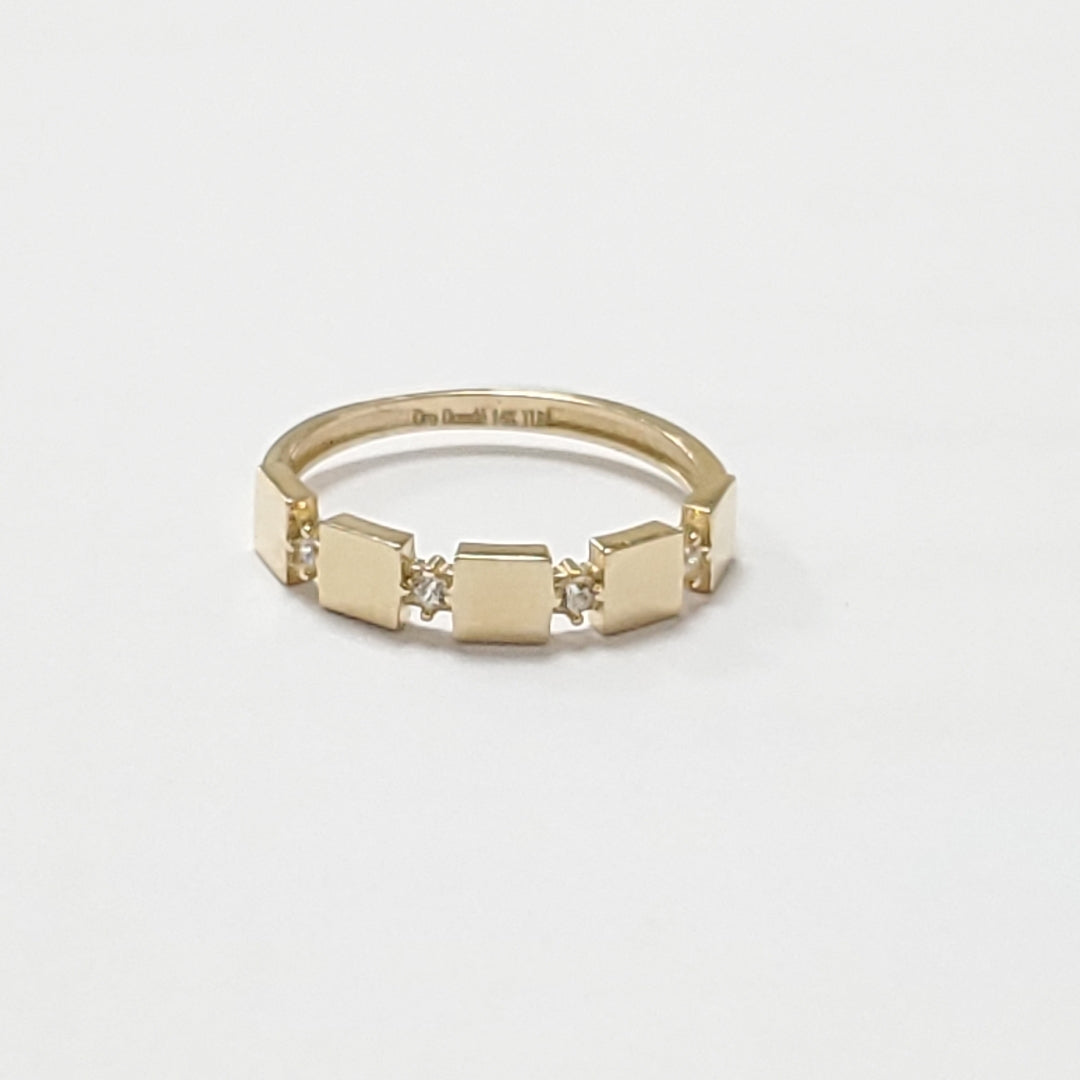 ANILLOS DAMA ORO 14K 1.6 (NUEVO)