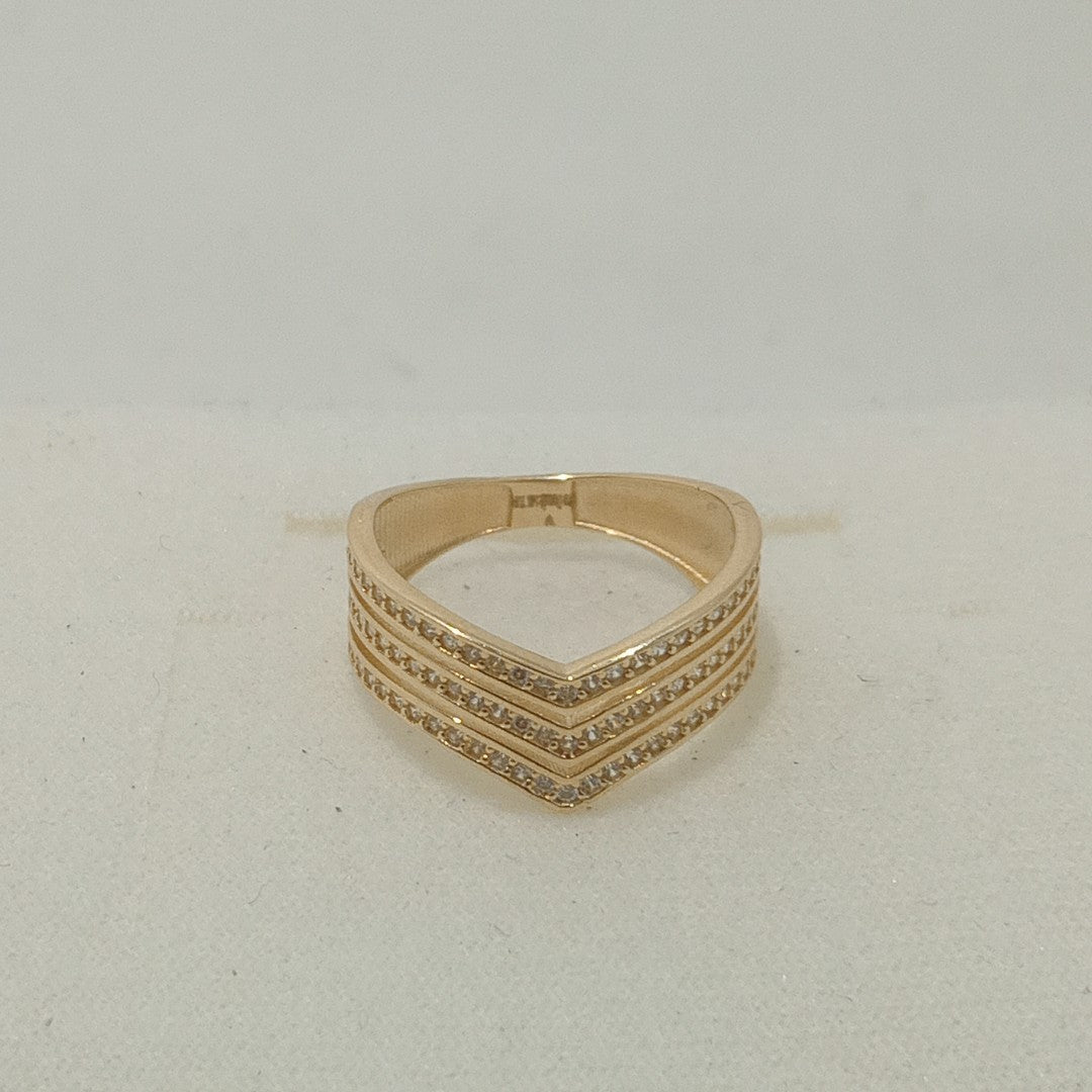 ANILLOS DAMA ORO 14K 2.8 (NUEVO)