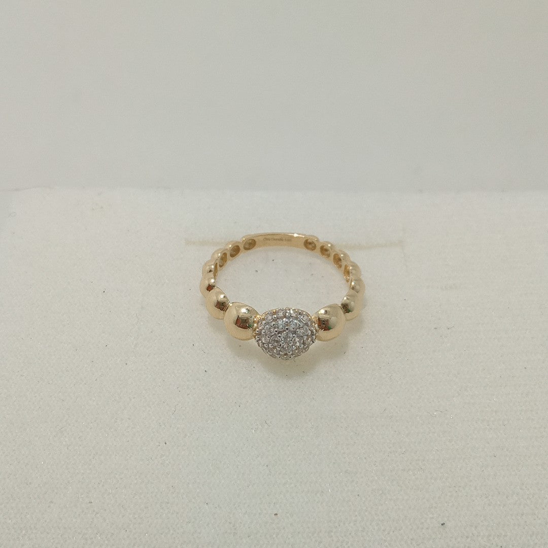 ANILLOS DAMA ORO 14K 2 (NUEVO)