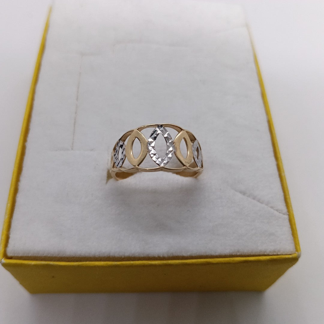 ANILLOS DAMA ORO 14K 2 (NUEVO)