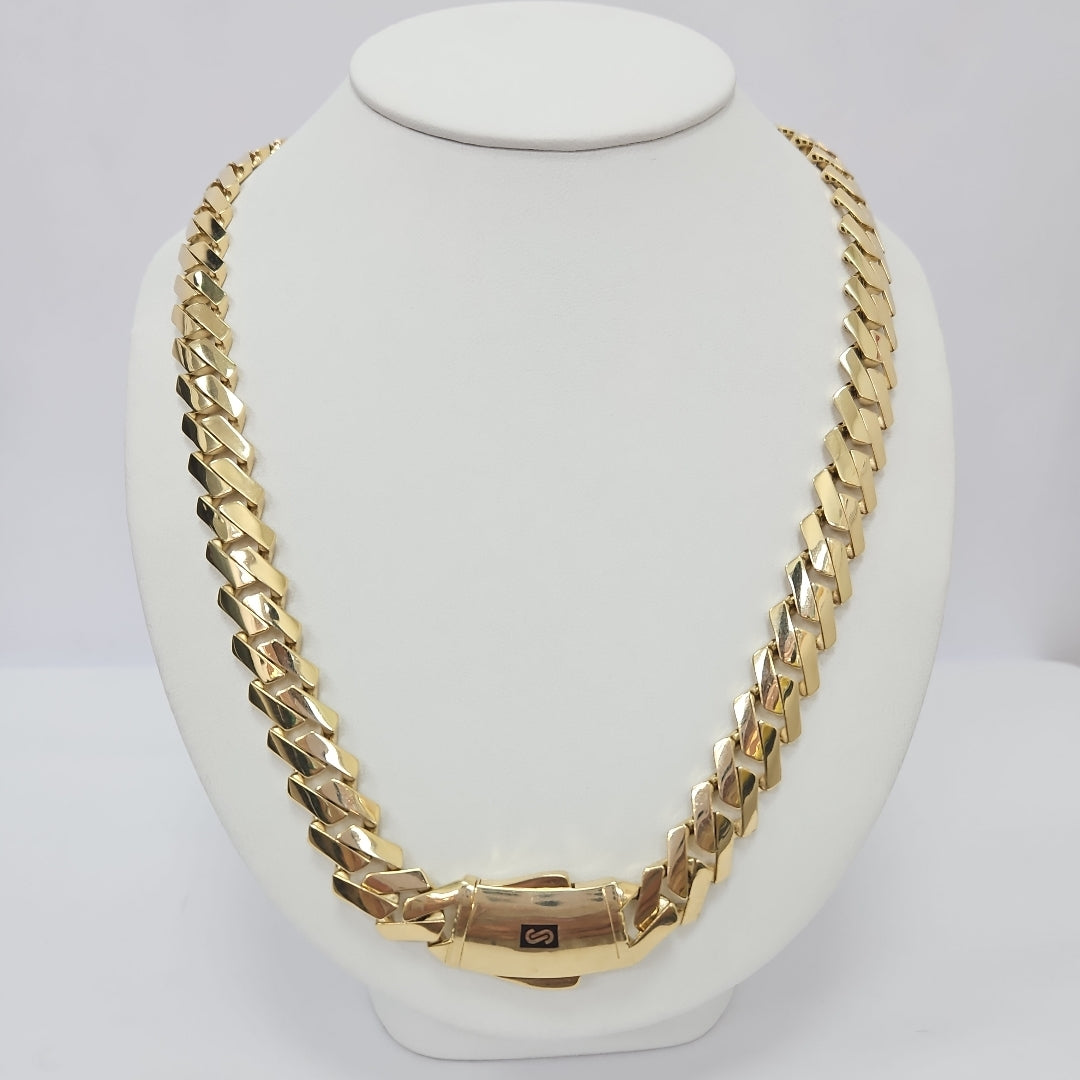 CADENA MONACO ORO 14K 62.4 (NUEVO)