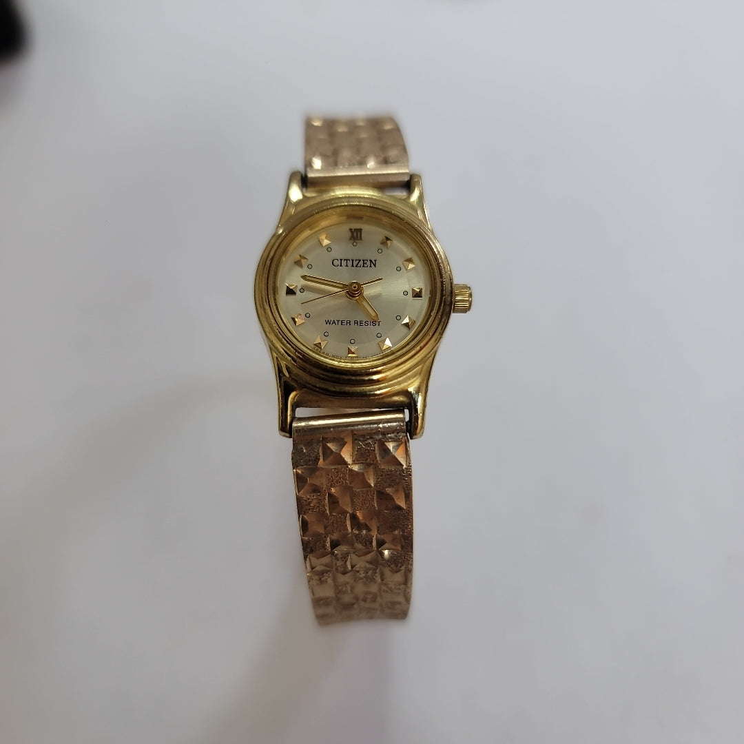 RELOJ CAJA ACERO PULSO ORO. ORO. 10 K 26.1 GRMS (SEMINUEVO)