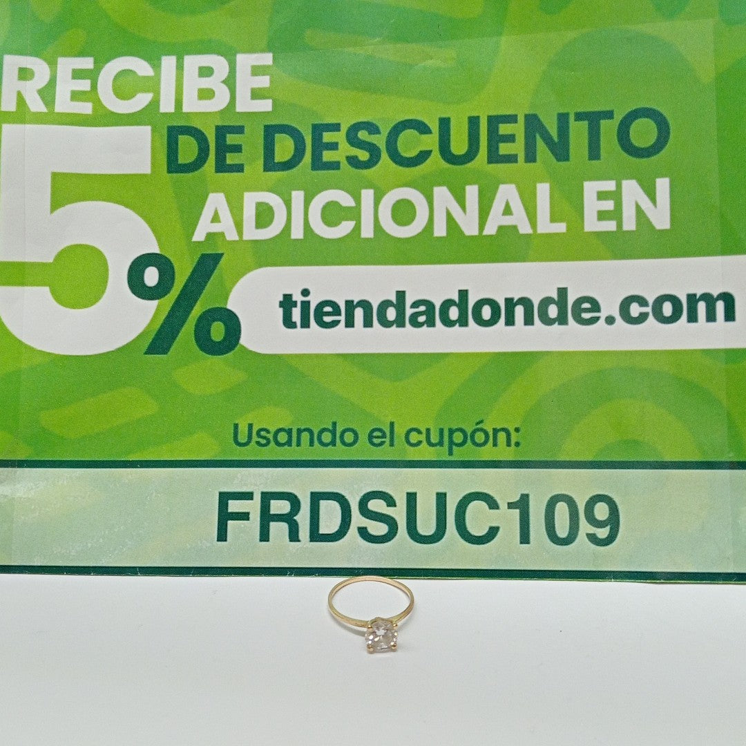 ANILLITO ORO 10 K 1,30 GRMS (SEMINUEVO)