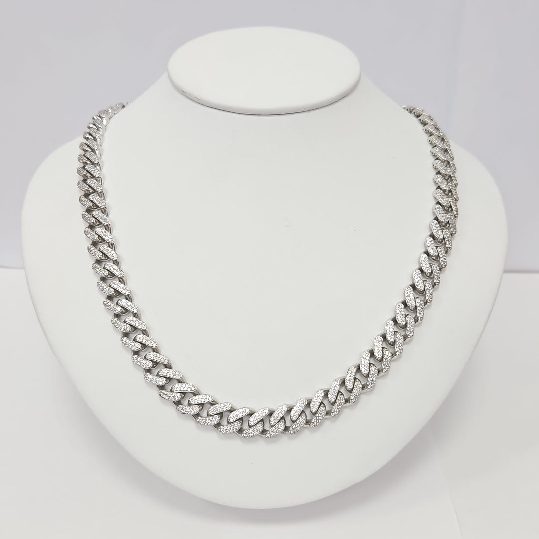 CADENA MONACO ORO 14K 36 (NUEVO)