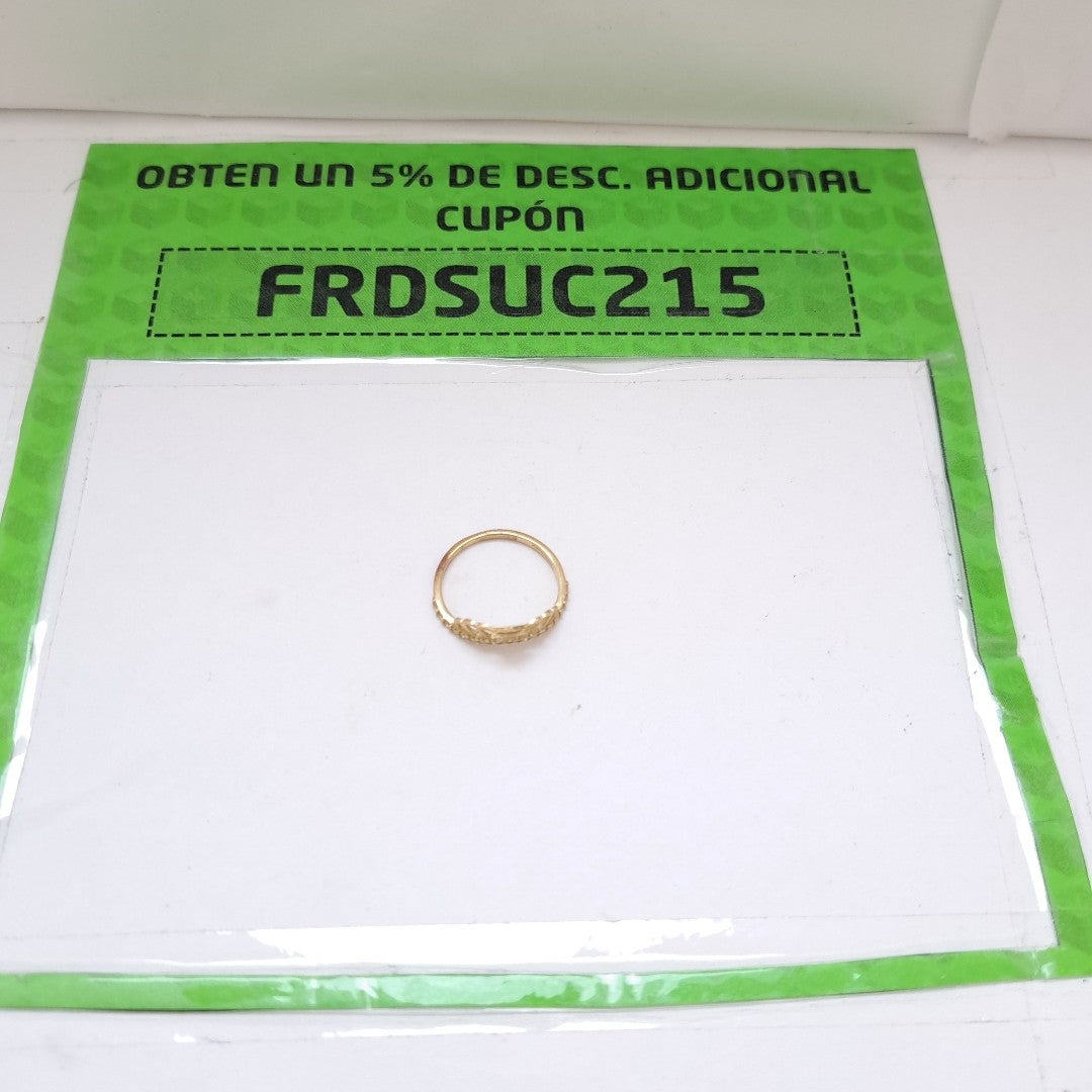 ANILLITO ORO 10 K 1,20 GRMS (SEMINUEVO)