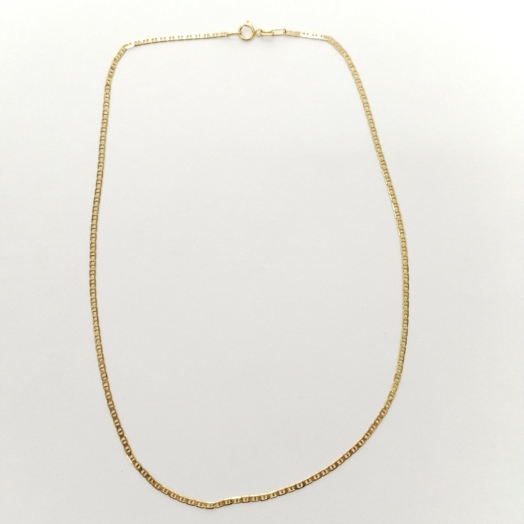 CADENA. ORO. 14 K 2.4 GRMS (SEMINUEVO)