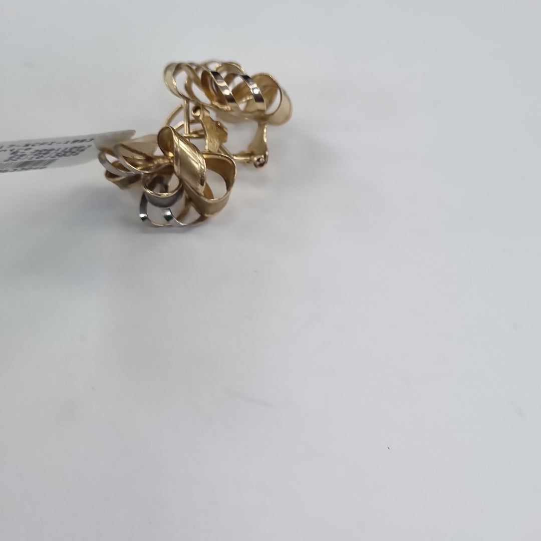 ARETES PAR. ORO. 14 K 4.5 GRMS (SEMINUEVO)