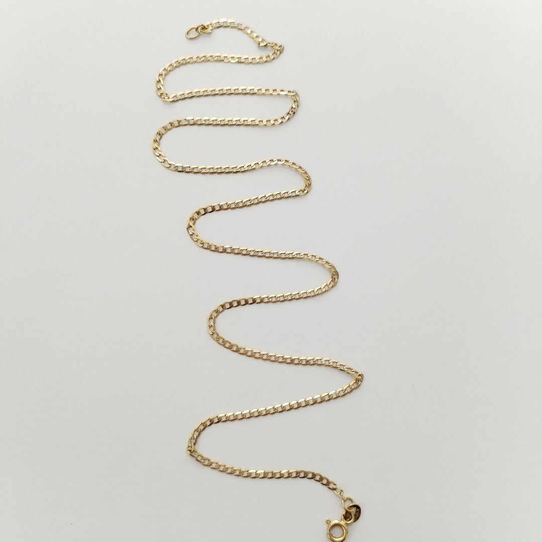 CADENA ORO 14 K 2,40 GRMS (SEMINUEVO)