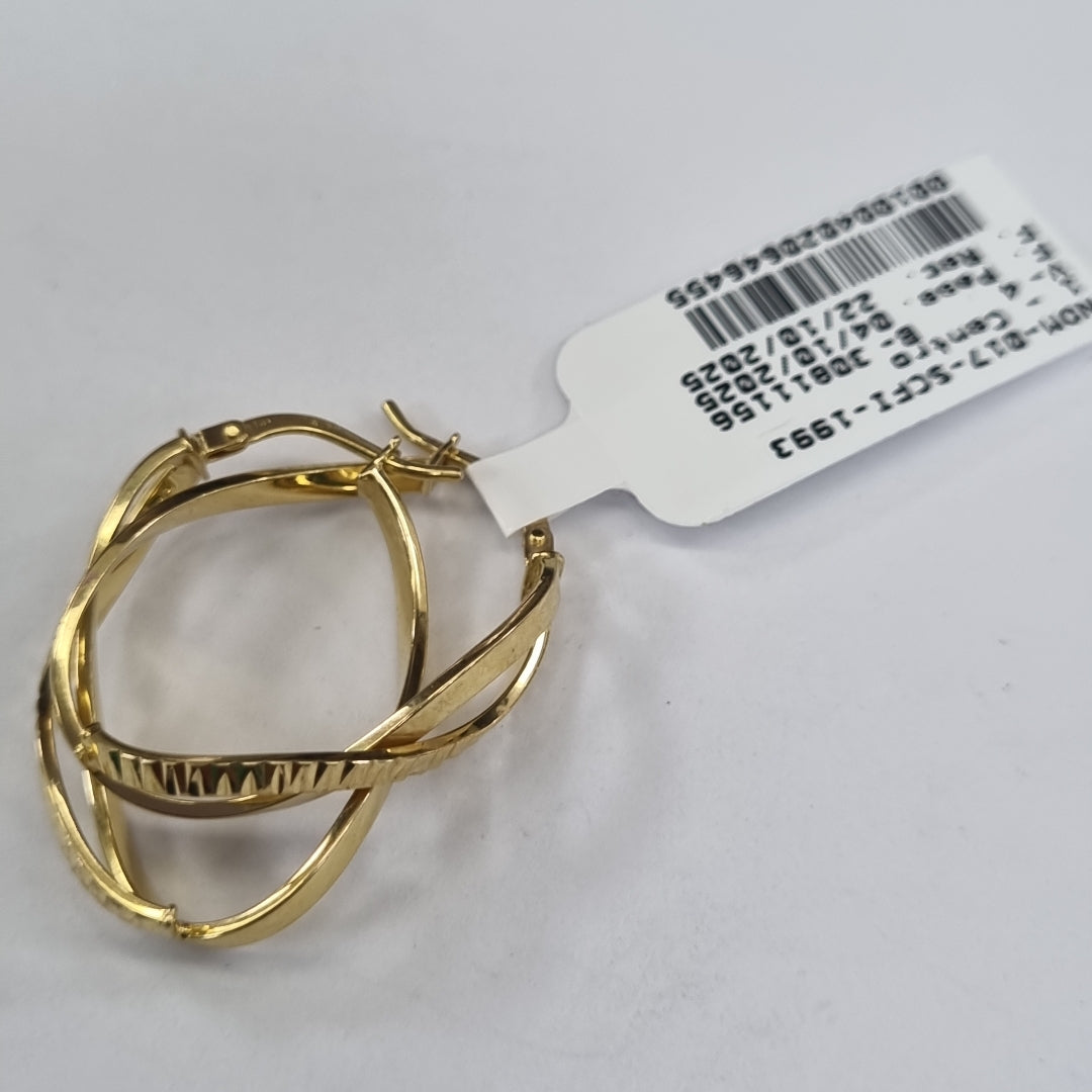 ARRACADAS PAR. ORO. 14 K 2.1 GRMS (SEMINUEVO)
