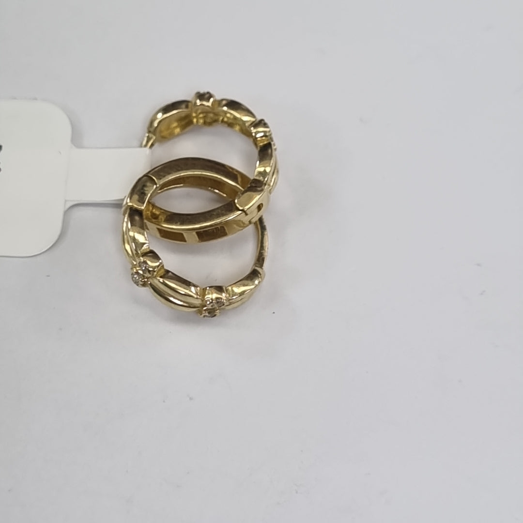 ARRACADAS PAR. ORO. 14 K 1.9 GRMS (SEMINUEVO)