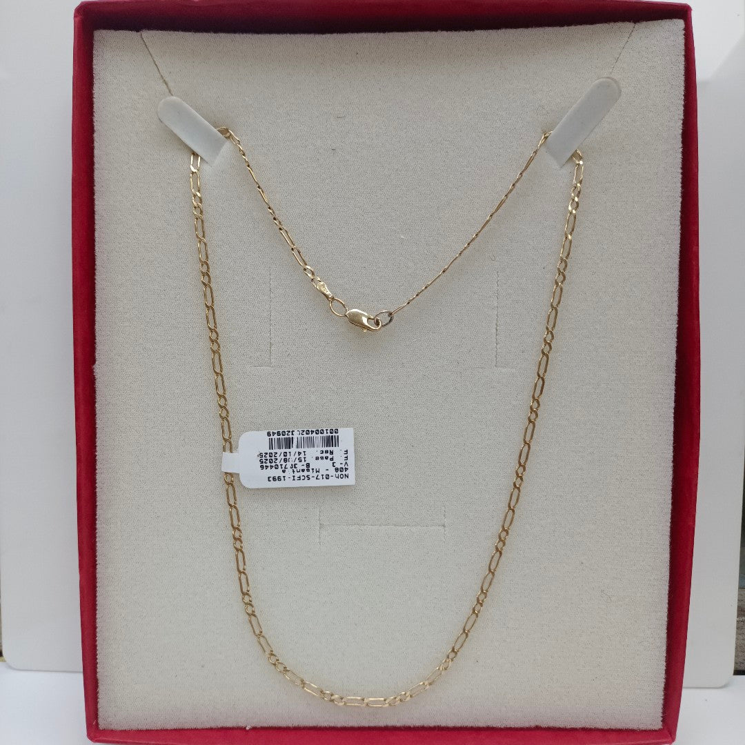 CADENA. ORO. 14 K 5.2 GRMS (SEMINUEVO)