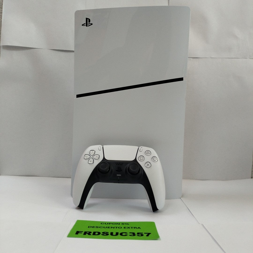CONSOLA DE VIDEOJUEGO SONY PS5 SLIM DIGITAL 1 TB SSD (SEMINUEVO)