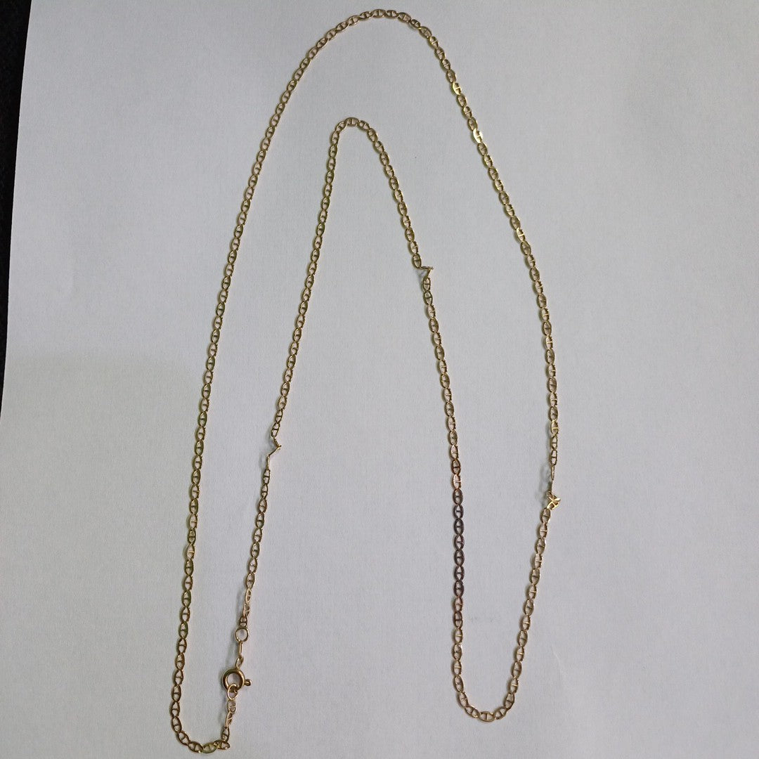 CADENA. ORO. 14 K 3.5 GRMS (SEMINUEVO)