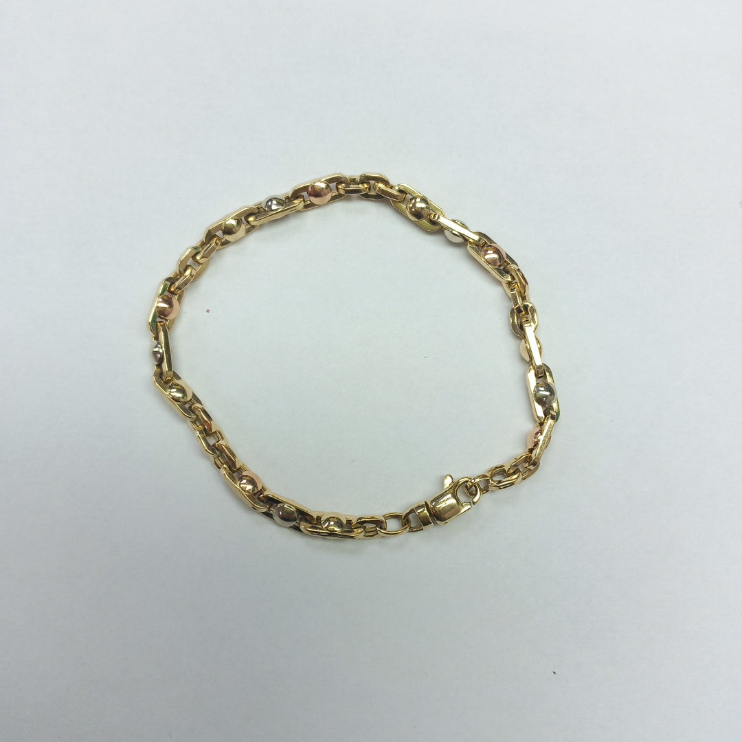 PULSERA. ORO. 14 K 6.7 GRMS (SEMINUEVO)