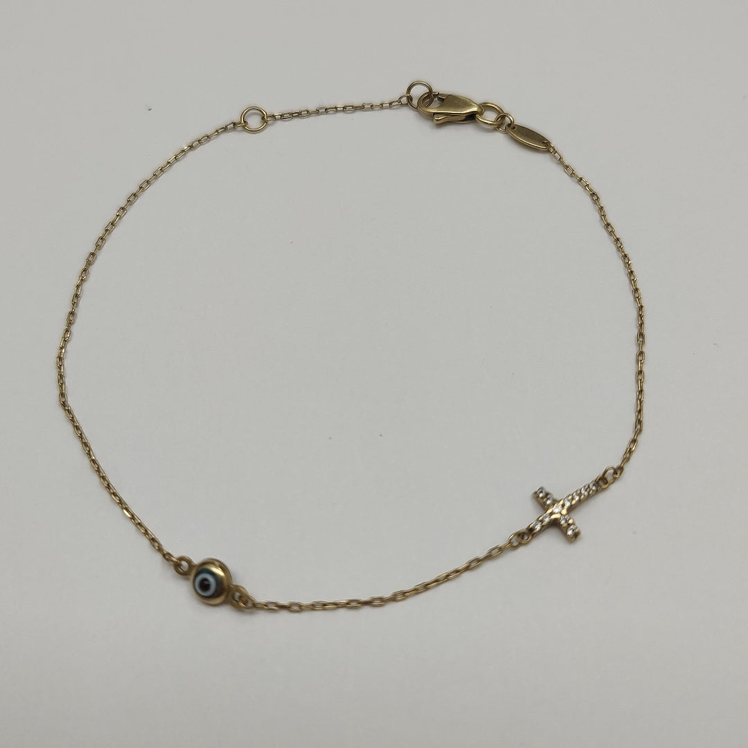 PULSERA. ORO. 10 K 1.2 GRMS (SEMINUEVO)