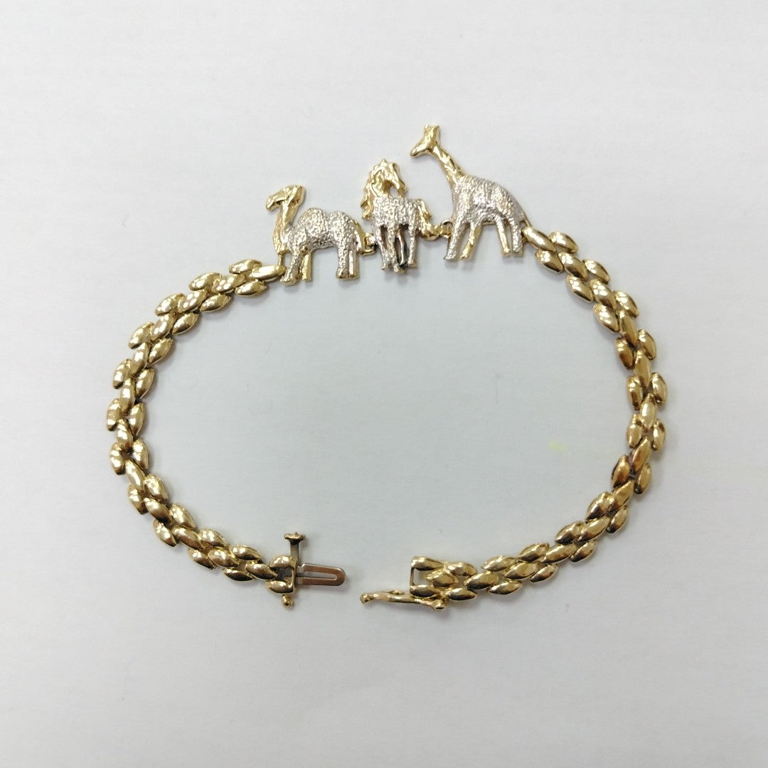 PULSERA. ORO. 14 K 11.5 GRMS (SEMINUEVO)