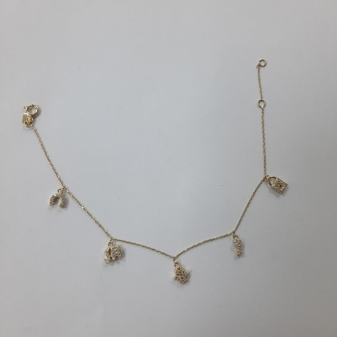 PULSERA ORO 14 K 2,60 GRMS (SEMINUEVO)