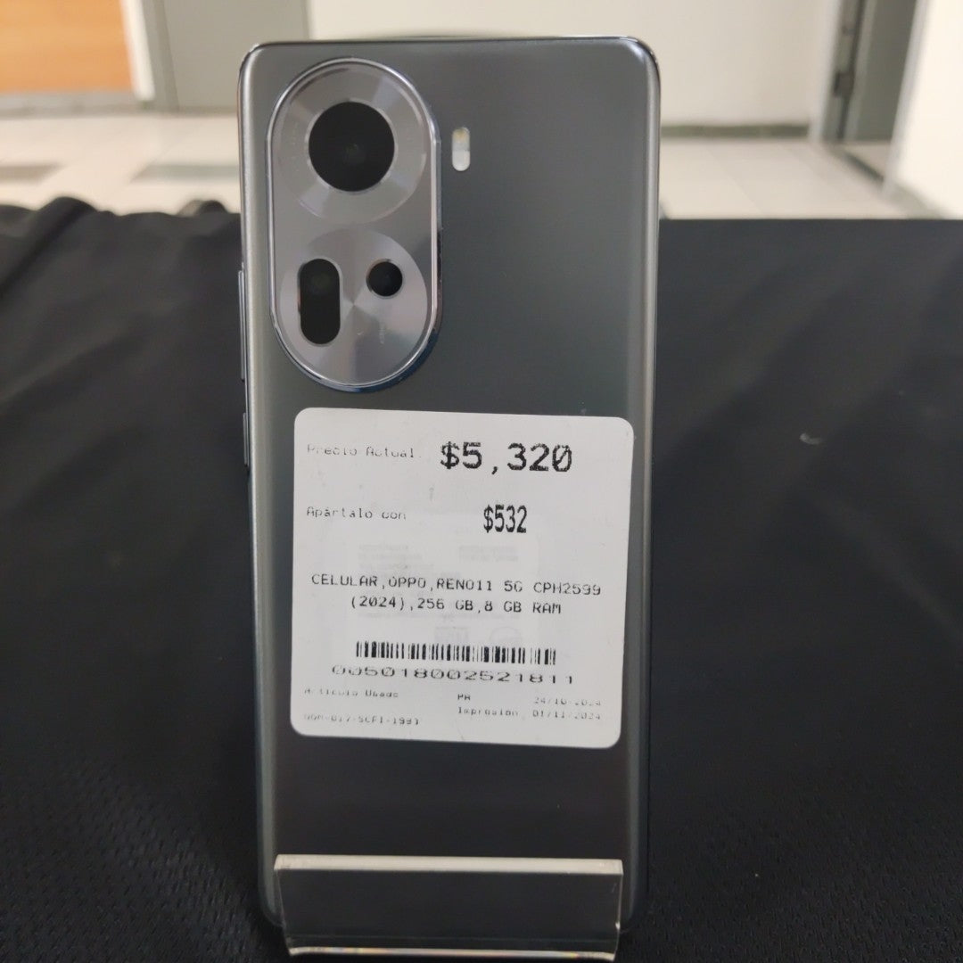 CELULAR OPPO RENO11 5G CPH2599 (2024) (SEMINUEVO)