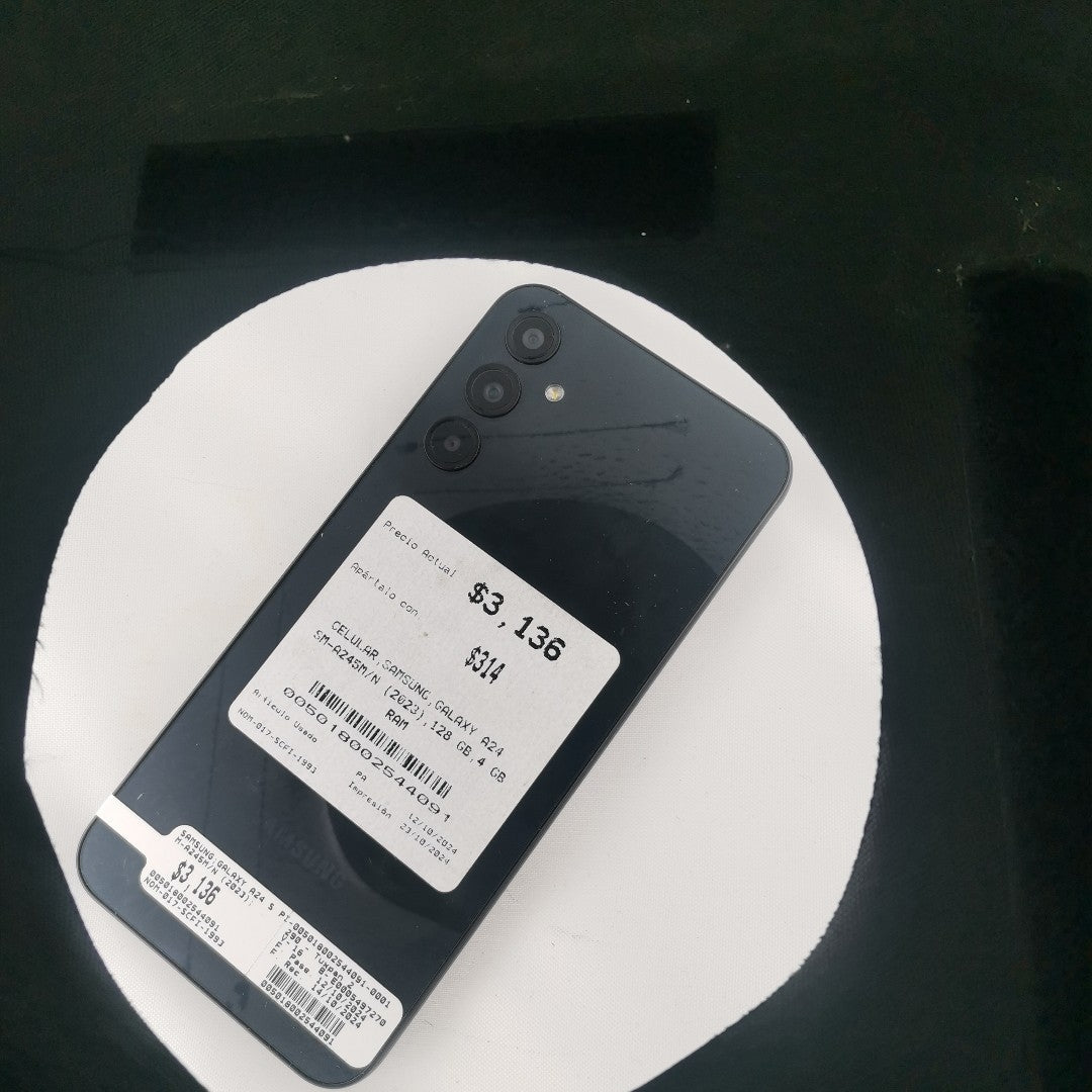 CELULAR SAMSUNG GALAXY A24 SM-A245M/N (2023) 128 GB 4 GB RAM (SEMINUEVO)