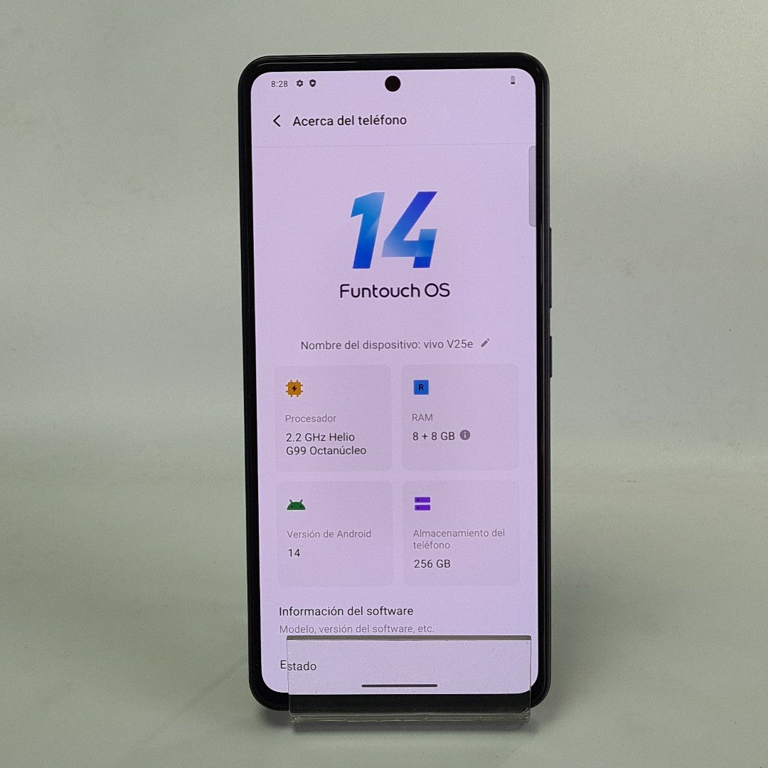CELULAR VIVO V25E V2242 (2022) 256 GB 8 GB RAM (SEMINUEVO)