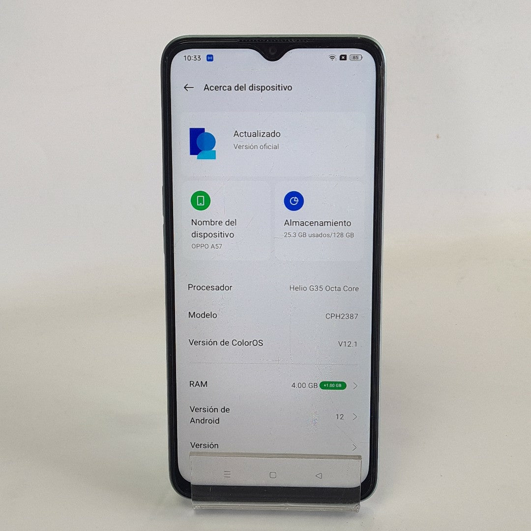 CELULAR OPPO A57 CPH2387 128 GB 4 GB RAM (SEMINUEVO)