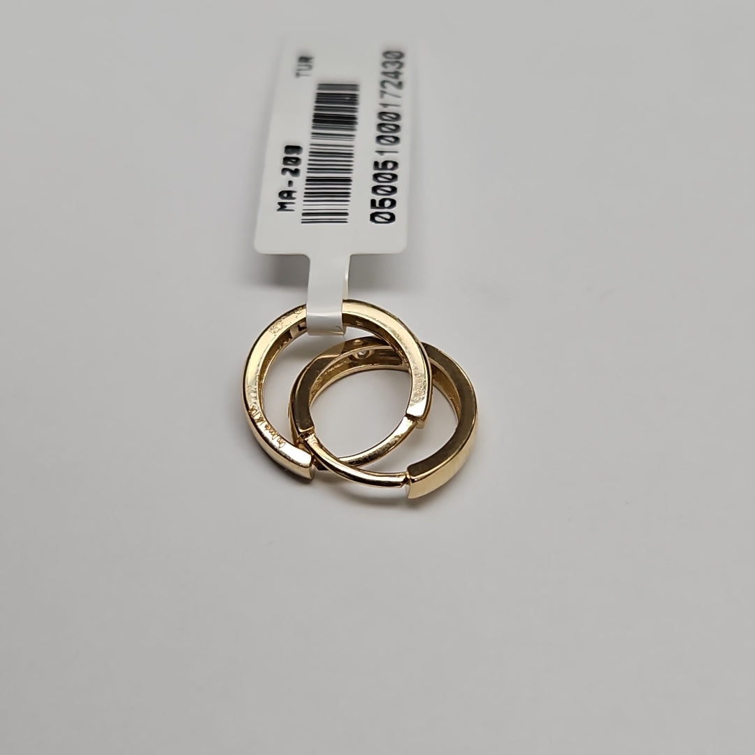 HUGGIES ORO 14K 1.5 (NUEVO)
