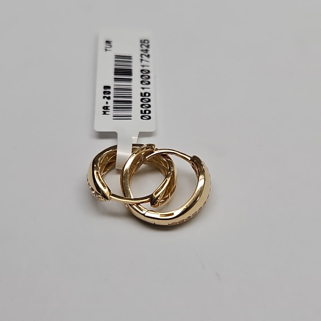HUGGIES ORO 14K 2.2 (NUEVO)